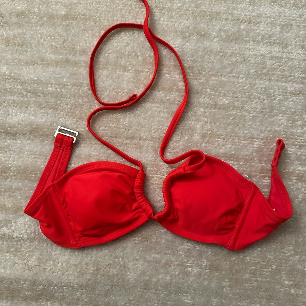 red bikini